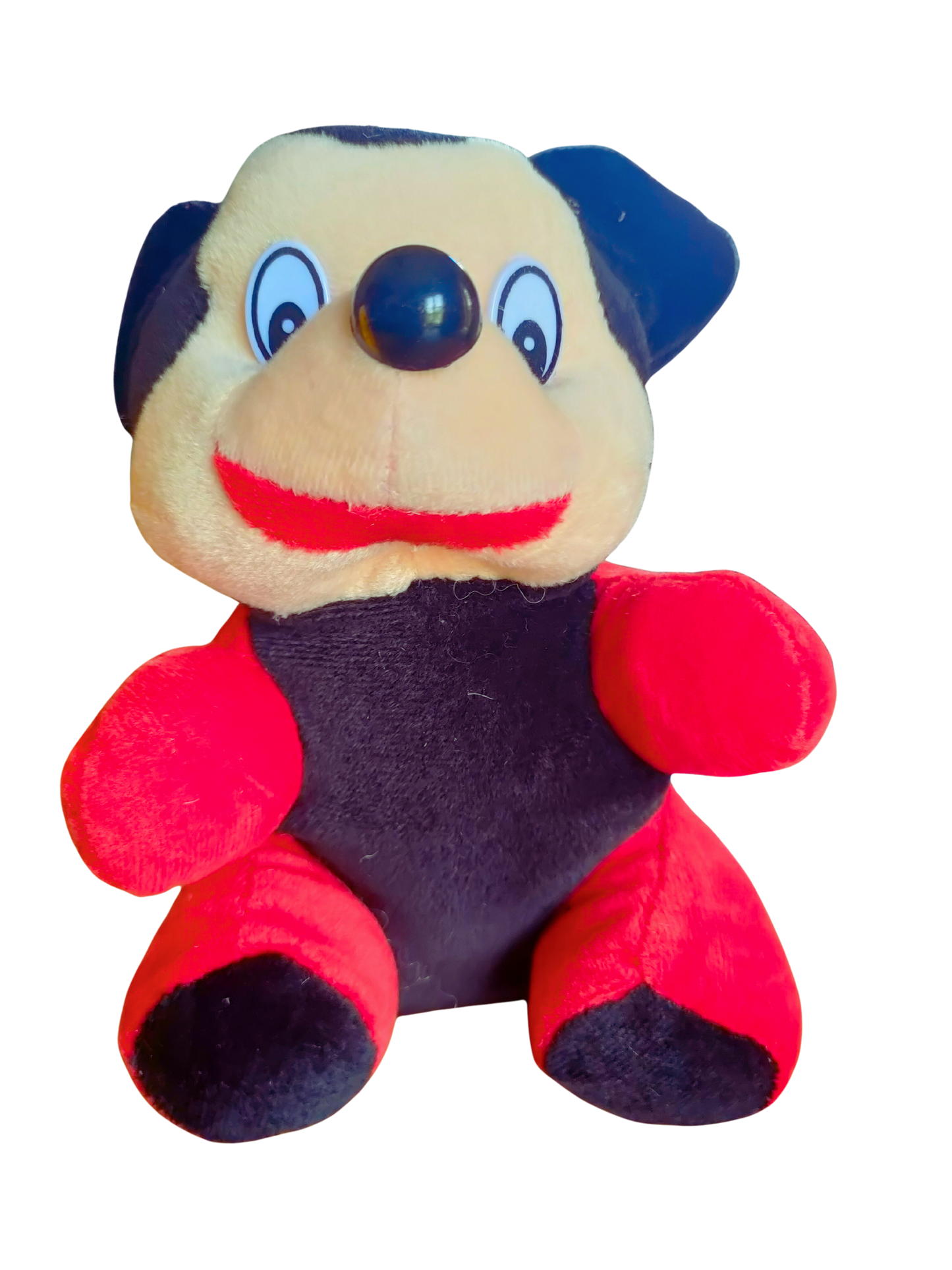 Cute Soft Toy (Red & Black)