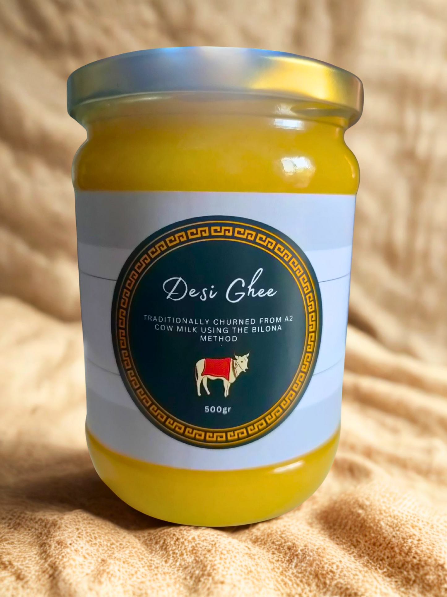 Desi Ghee - Prepared from A2 Cow Milk using Traditional Bilona Method