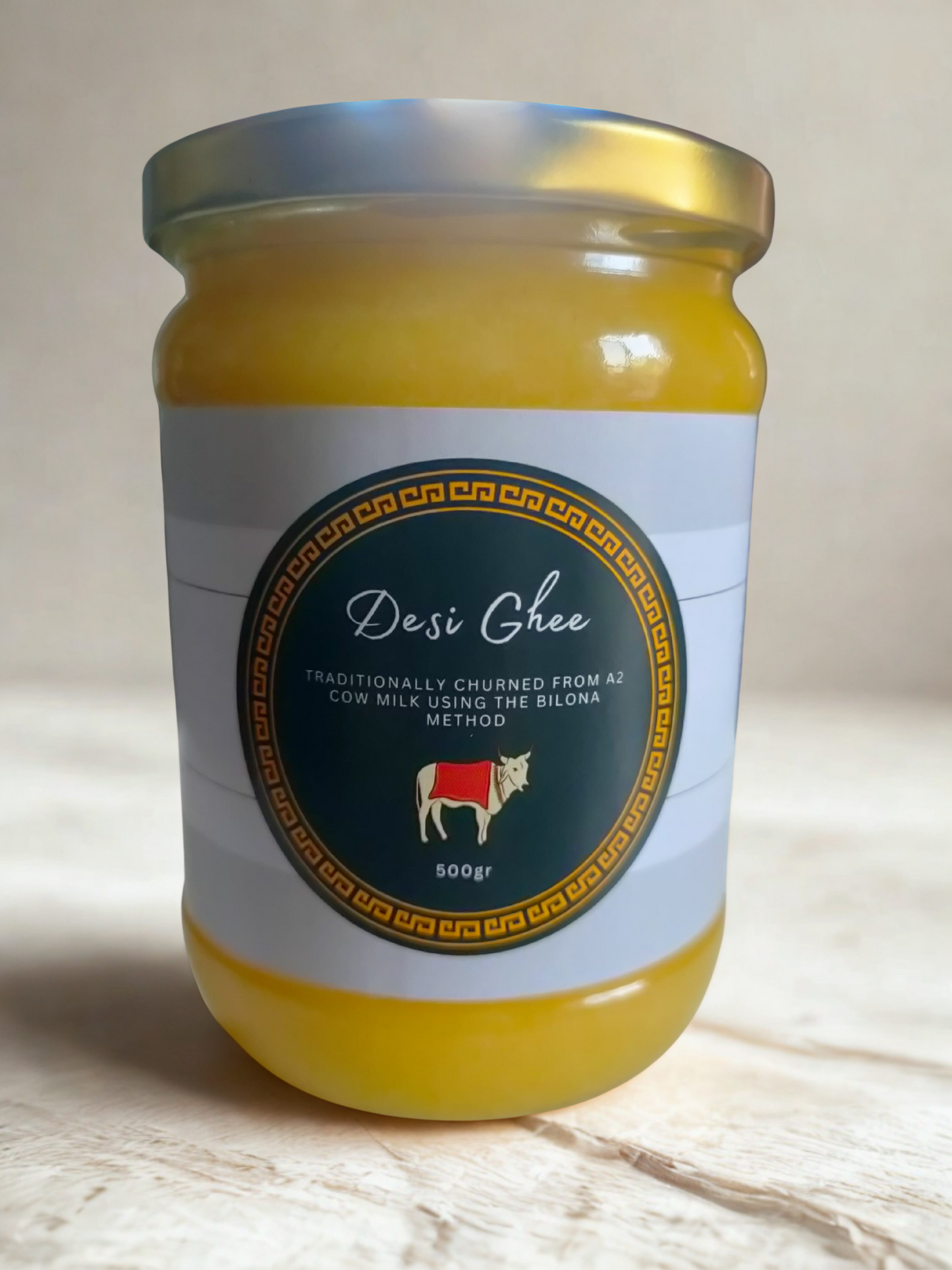Desi Ghee - Prepared from A2 Cow Milk using Traditional Bilona Method
