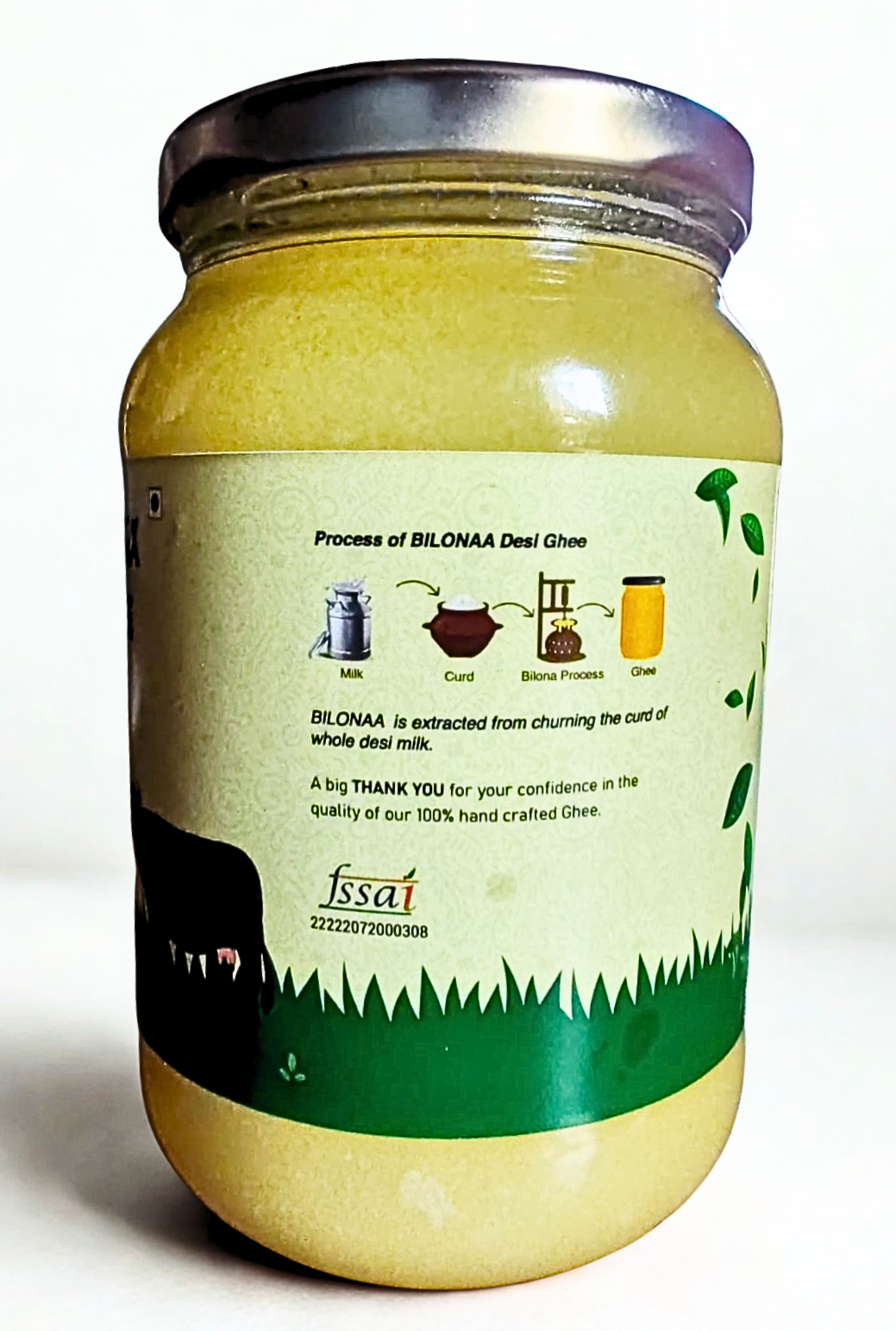 Bilonaa Desi Ghee - Rajasthani Home Made (450 Gram)