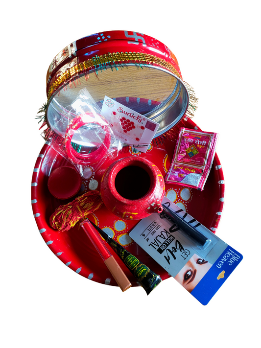 Karwa Chauth Pooja Thali